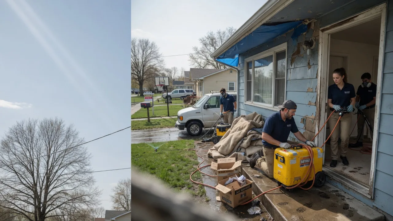Basement Flood Cleanup in Hartshorn, MO near me